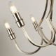 72155-006 Satin Silver 8 Light Centre Fitting