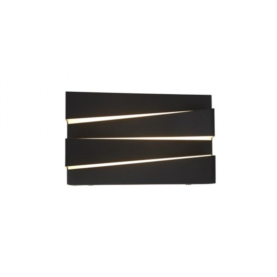 79285-006 Sand Black LED Wall Lamp