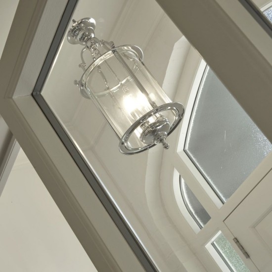 8673-006 Chrome 3 Light Lantern Pendant