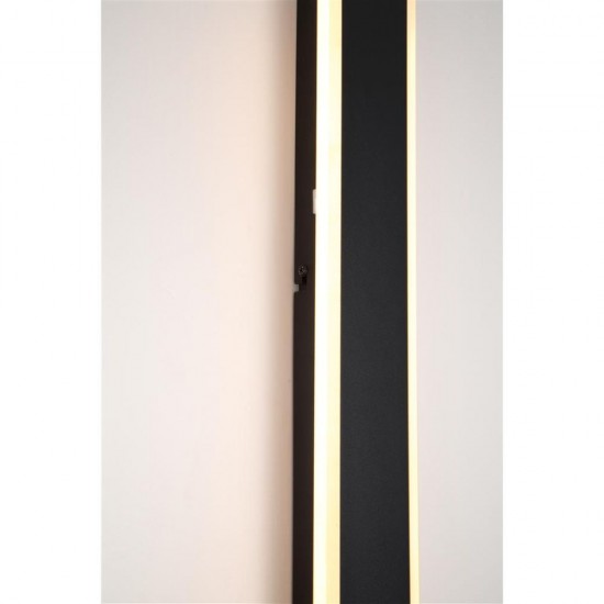 79292-006 Black Square CCT Wall Lamp IP65