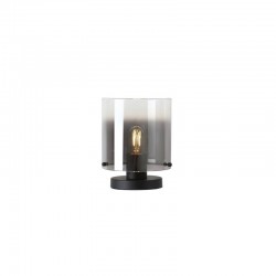 75407-006 Matt Black Table Lamp with Smoked Ombre Glass 75407-006 Matt Black Table Lamp with Smoked Ombre Glass
