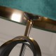 79300-006 Black Table Lamp with Emerald Velvet Shade