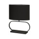 79305-006 Black Table Lamp with Black Shade