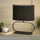 79305-006 Black Table Lamp with Black Shade