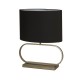 79307-006 Bronze Table Lamp with Black Shade