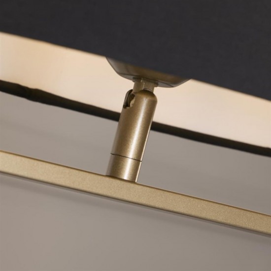 79307-006 Bronze Table Lamp with Black Shade