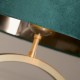 79315-006 Bronze Table Lamp with Emerald Velvet Shade