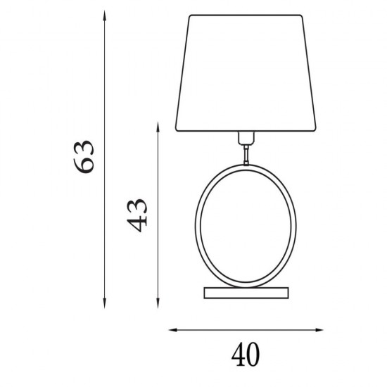 79315-006 Bronze Table Lamp with Emerald Velvet Shade