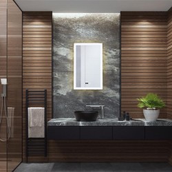 72200-006 LED Rectangle Mirror with Digital Clock 72200-006 LED Rectangle Mirror with Digital Clock