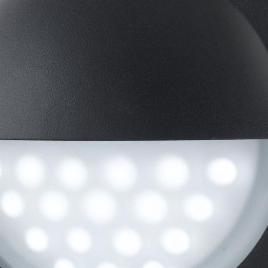 9500-006 Black & White Eyelid LED Bulkhead 9500-006 Black & White Eyelid LED Bulkhead