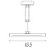 79350-006 Black USB Rechargeable CCT Picture Light with Remote Control