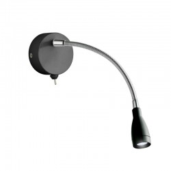 64691-006 Black & Chrome Adjustable Wall Lamp 64691-006 Black & Chrome Adjustable Wall Lamp