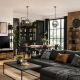 32882-006 Matt Black 4 Light Pendant