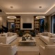 16511-010 Crystal Lighting Effect LED Pendant Ø 60 cm