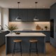 20912-006 Matt Grey Pendant Ø 25 cm