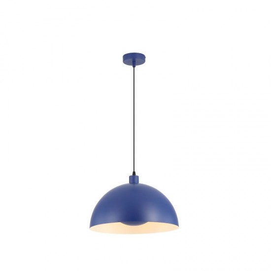 20915-006 Matt Blue Pendant Ø 40 cm