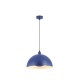 20915-006 Matt Blue Pendant Ø 40 cm