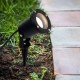 9004-006 Outdoor Black Spike Spots