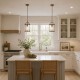 9309-006 Antique Brass Lantern Pendant