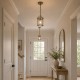 9310-006 Satin Nickel Lantern Pendant