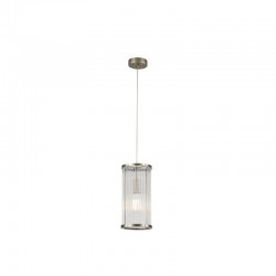 Nice 1 - Antique Brass Pendant with Clear Glass Rods Nice 1 - Antique Brass Pendant with Clear Glass Rods