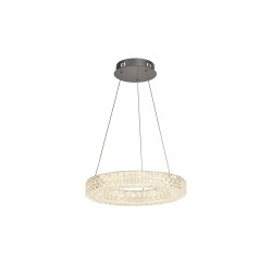 16490-010 Crystal Lighting Effect LED Pendant Ø 40 cm