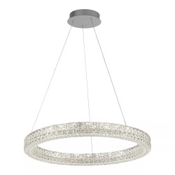 16511-010 Crystal Lighting Effect LED Pendant Ø 60 cm