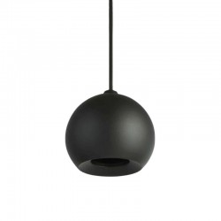 65866-006 Black Circular Pendant