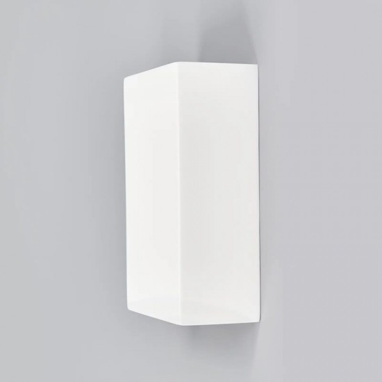 65906-006 White Plaster Up & Down LED Wall Lamp