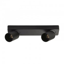 66038-006 Matt Black Twin Spotlights 66038-006 Matt Black Twin Spotlights