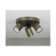 82340-006 Bronze 3 Light Round Spotlights