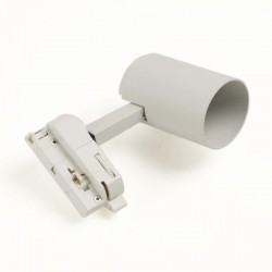 66078-006 White Track Head Spotlight 66078-006 White Track Head Spotlight