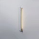 66119-006 White 2 Light Slim LED Wall Lamp - 60 cm