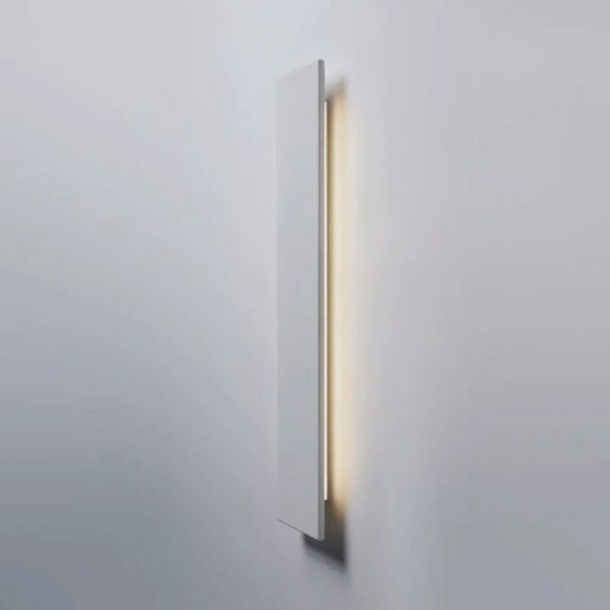 66120-006 White 2 Light Slim LED Wall Lamp - 90 cm