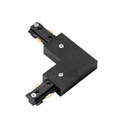 66073-006 Black Track L Connector