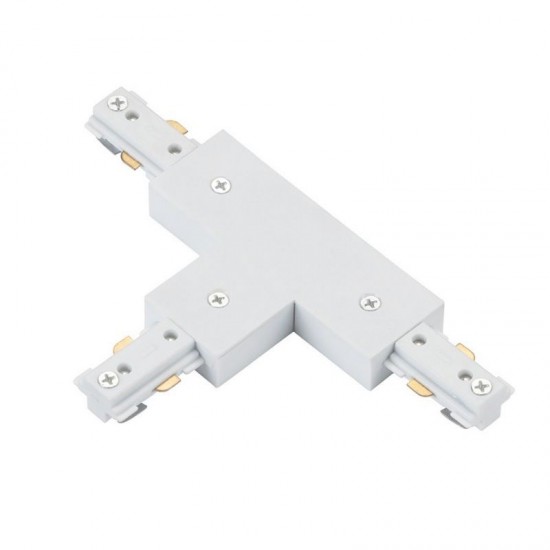 66094-006 White Track T Connector