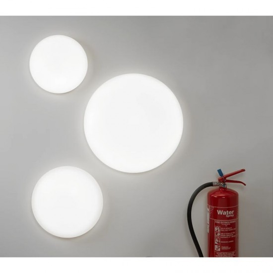 65642-006 White LED Flush 4000K Ø 28.5 cm