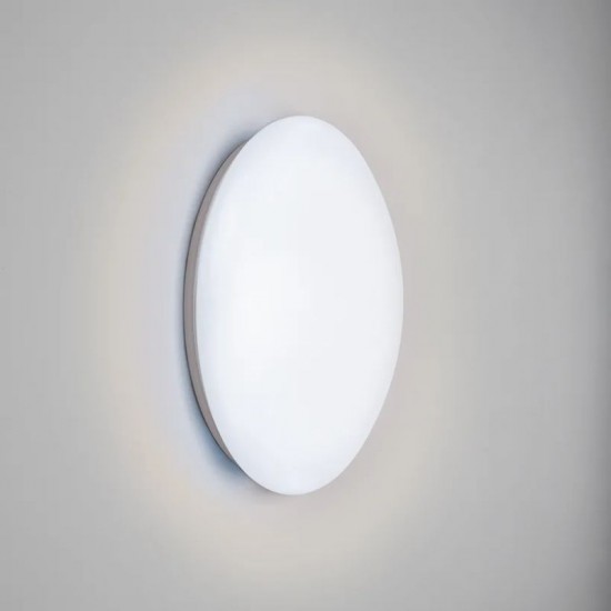 65647-006 White LED Flush 4000K Ø 35 cm