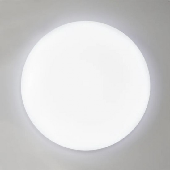 65655-006 White LED Flush 4000K Ø 48 cm