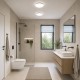 65642-006 White LED Flush 4000K Ø 28.5 cm