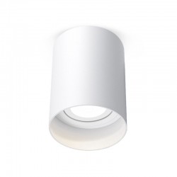 65674-006 Surface-Mounted White Cylindrical Spotlight 65674-006 Surface-Mounted White Cylindrical Spotlight