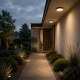 65852-006 IP54 Dark Grey LED Flush Ø 30 cm