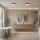 65852-006 IP54 Dark Grey LED Flush Ø 30 cm