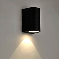 65862B-006 Matt Black LED Wall Lamp 65862B-006 Matt Black LED Wall Lamp