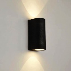65863B-006 Matt Black Up & Down LED Wall Lamp 65863B-006 Matt Black Up & Down LED Wall Lamp