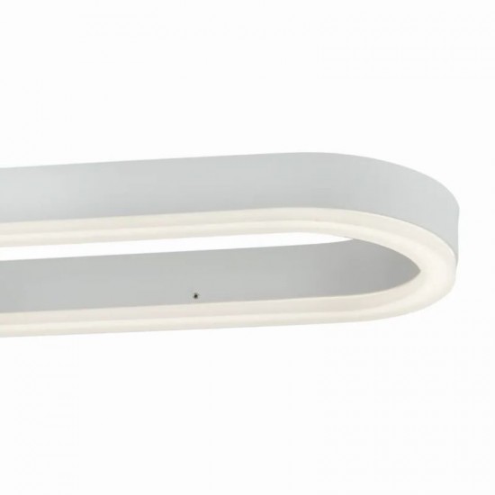 65879-006 White Oval LED Linear Profile
