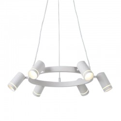 73142-006 White 6 Light Pendant