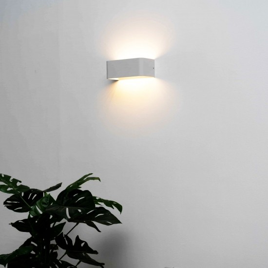66106-006 White Up & Down LED Wall Lamp