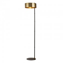 71894-006 Black & Gold Floor Lamp