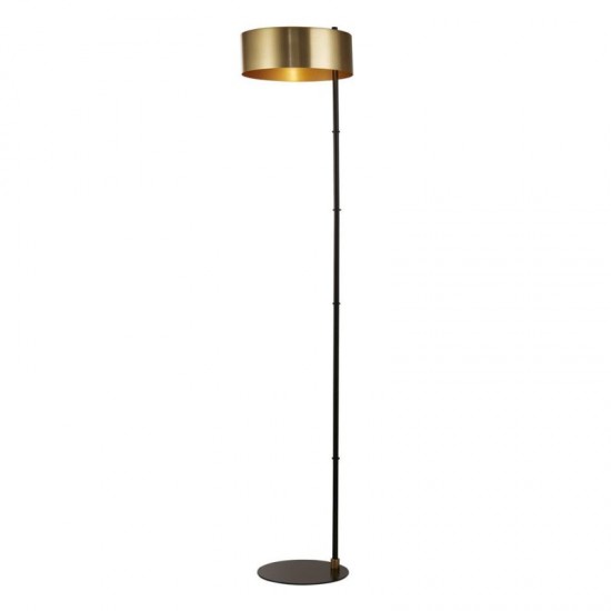 71894-006 Black & Gold Floor Lamp